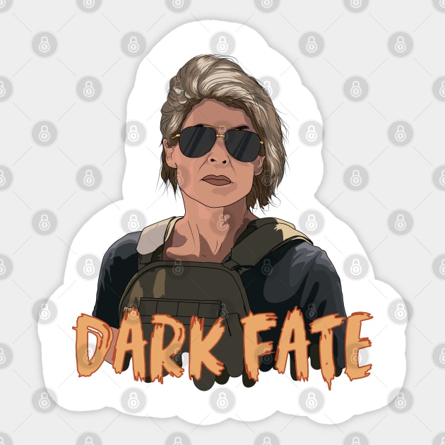 Sarah Connor Dark Fate Sticker by STARSsoft